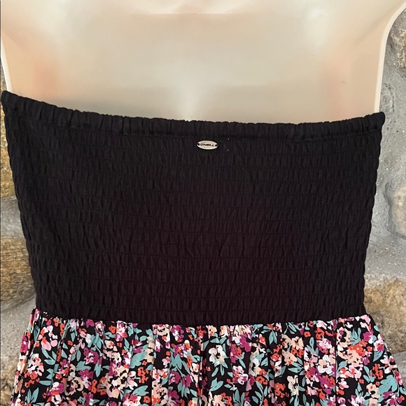 O'Neill Black and Pink Floral Dress - Picture 2 of 3